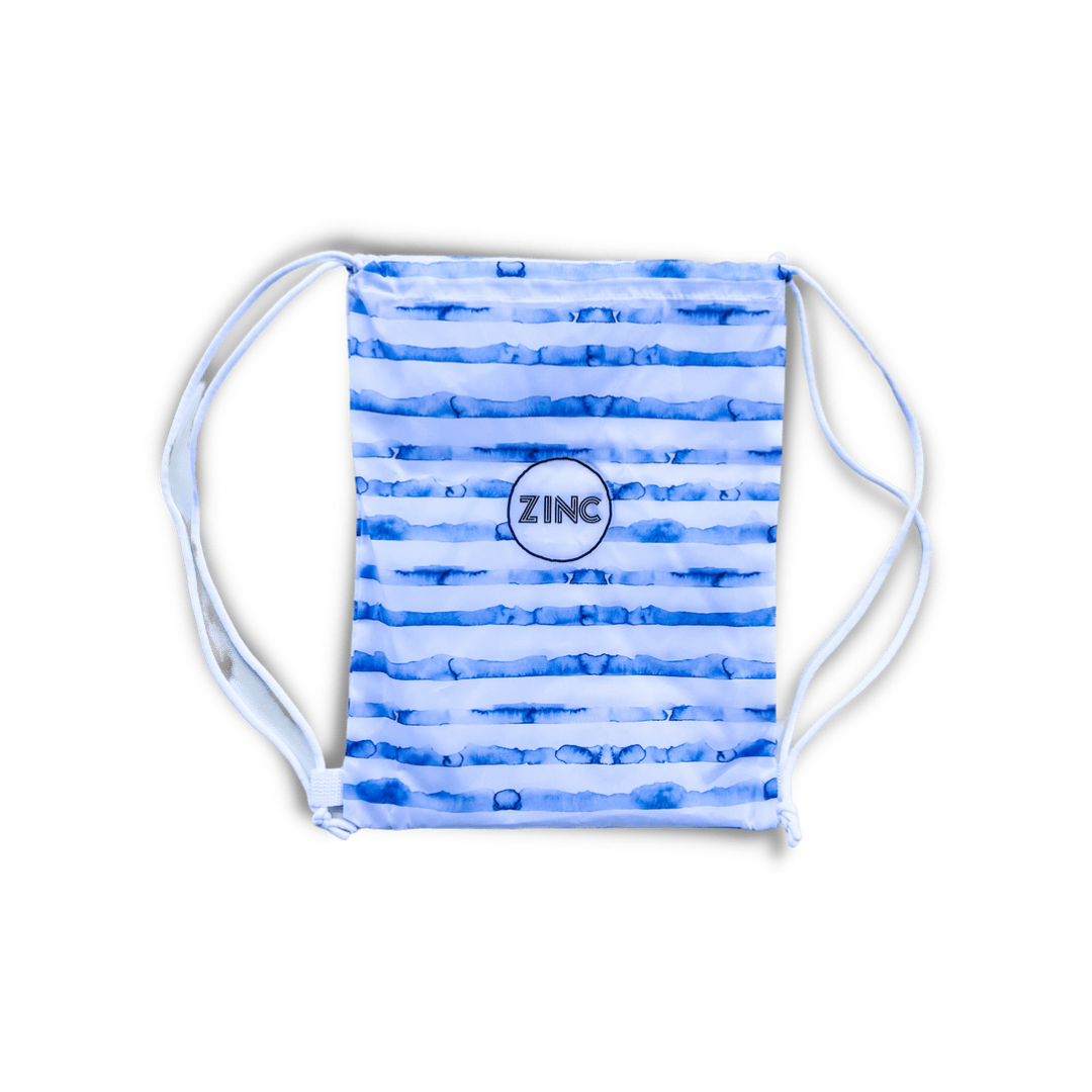 Large ZIP UP Hooded Towel - French Beach Blue