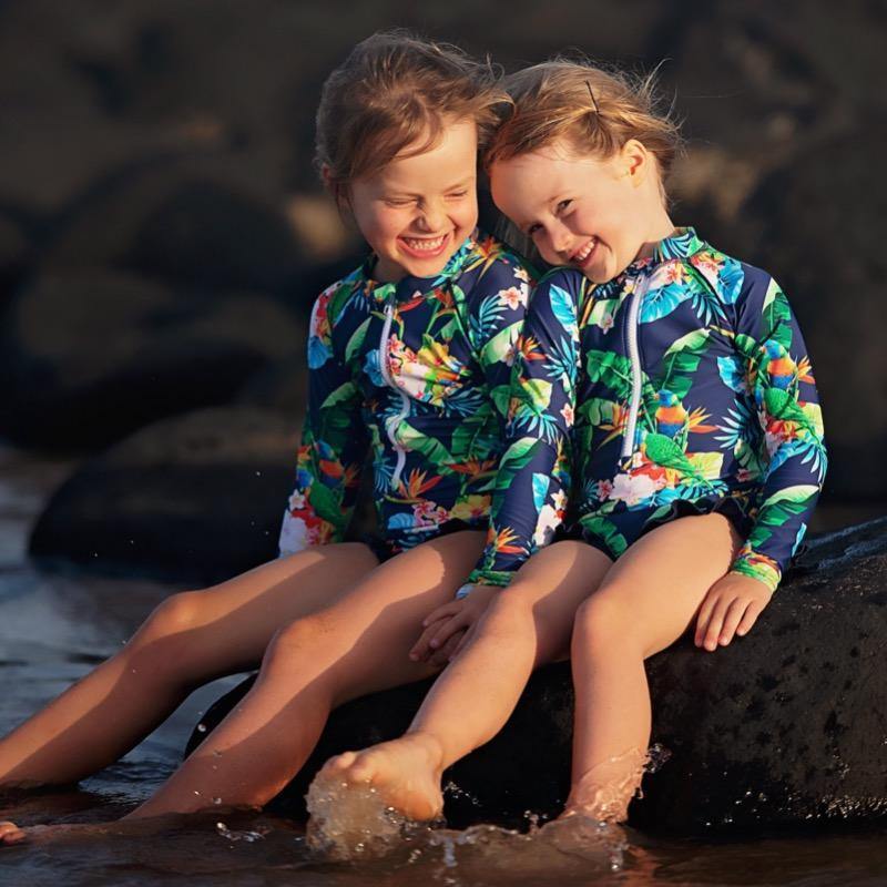 Lorikeet Love Girls Swimsuit (Size 6&8 Only)