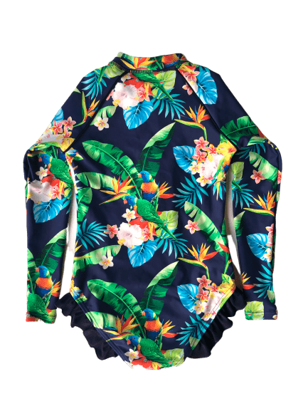 Lorikeet Love Girls Swimsuit (Size 6&8 Only)