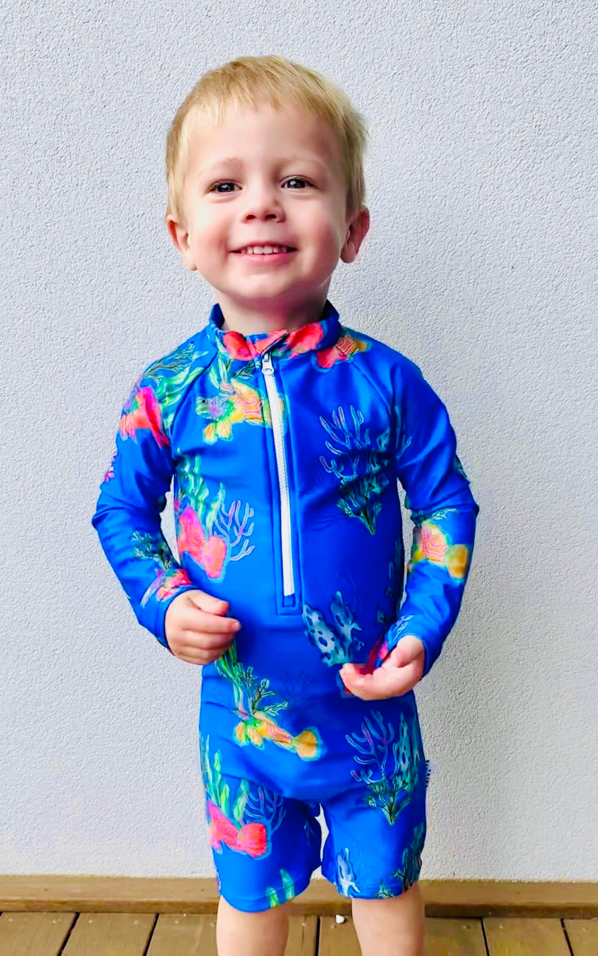 Magnetic Island Unisex Baby UV Swimsuit Size 2 Only Zinc and Co