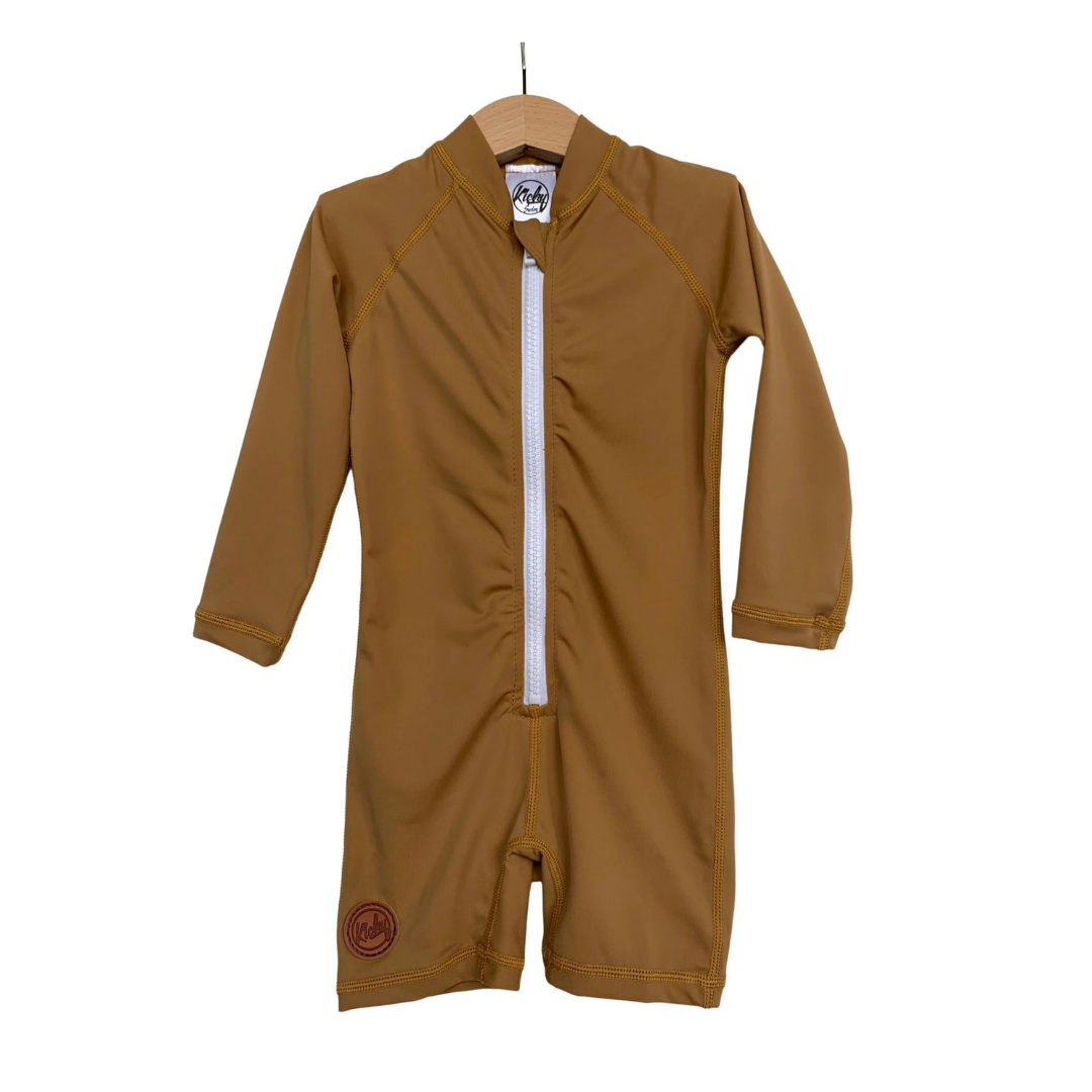 Rashguard Suit - Golden Mustard ( Size 1 Only)