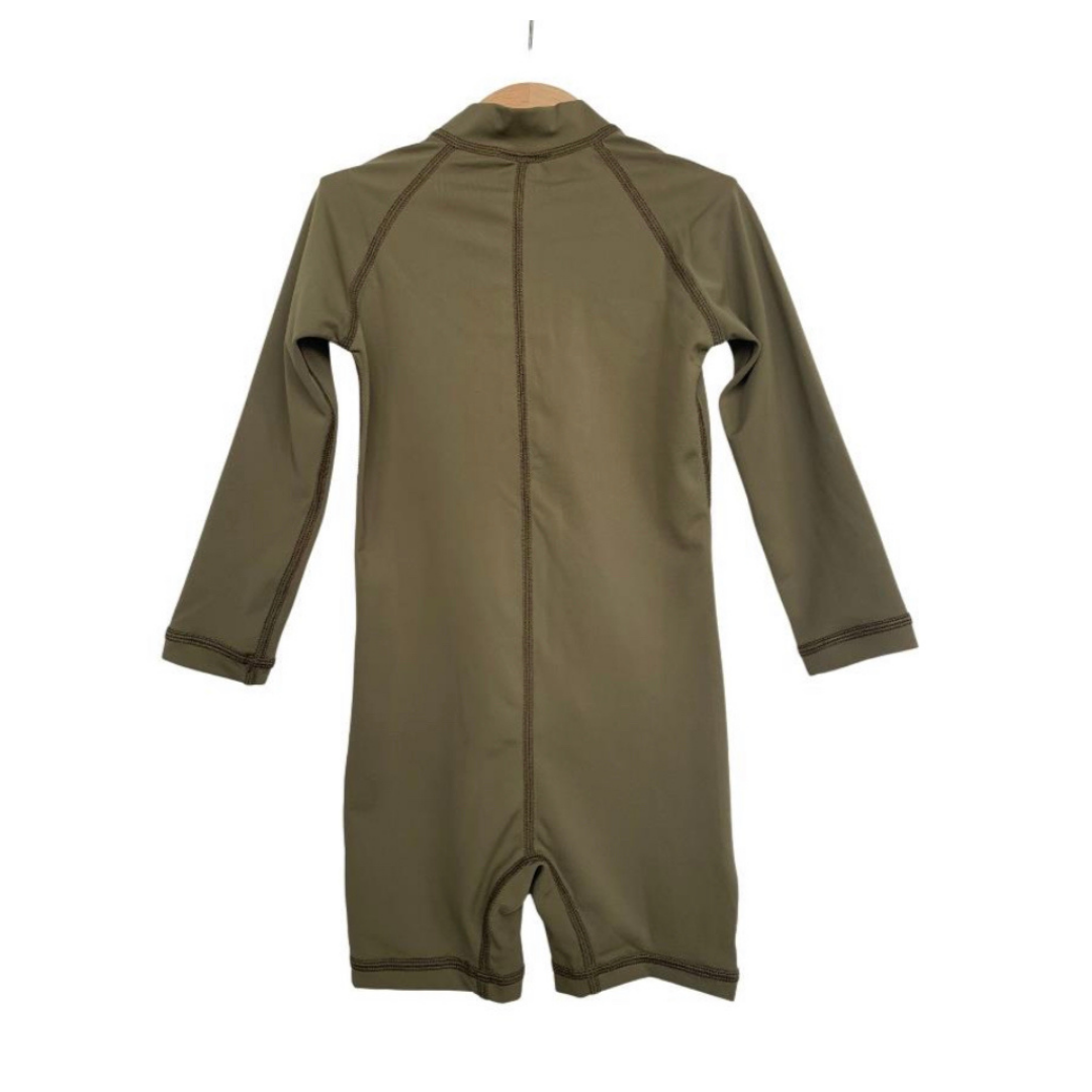 Rashguard Suit - Khaki Olive (Size 5 only)
