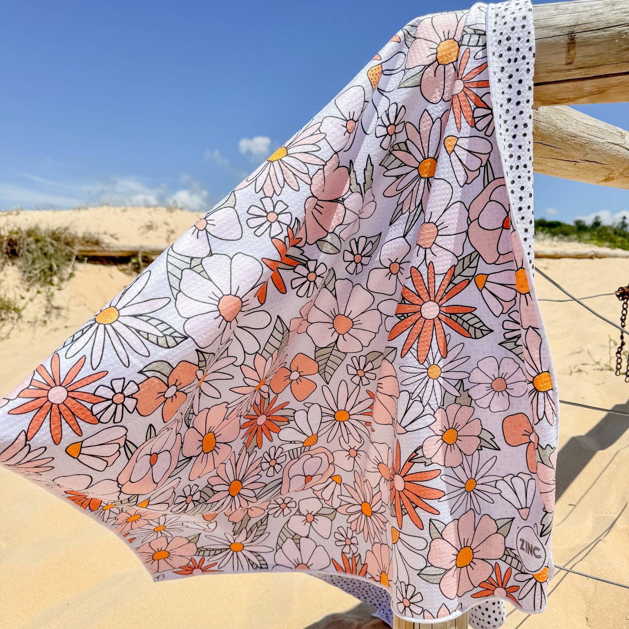 Sand-Free Towel - Boho Blooms