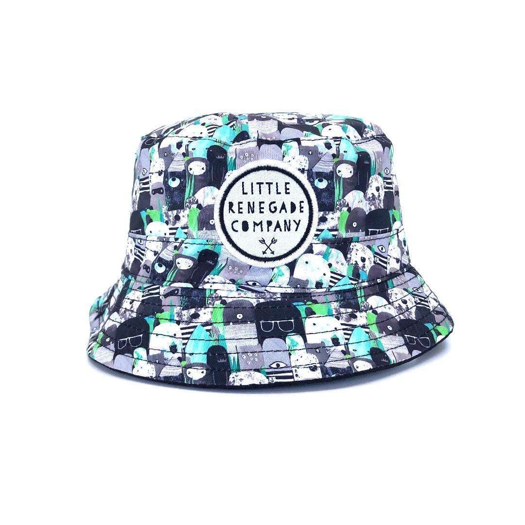 Bears and Beasties Reversible Bucket Hat (MINI Only)
