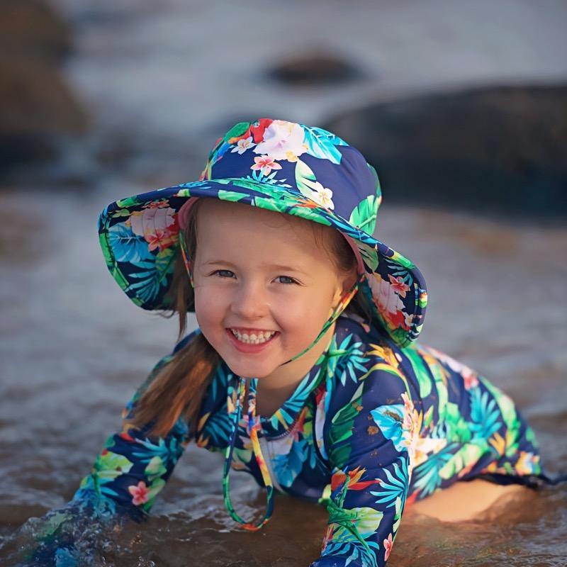 Lorikeet Love Swim Hat (Size Small)