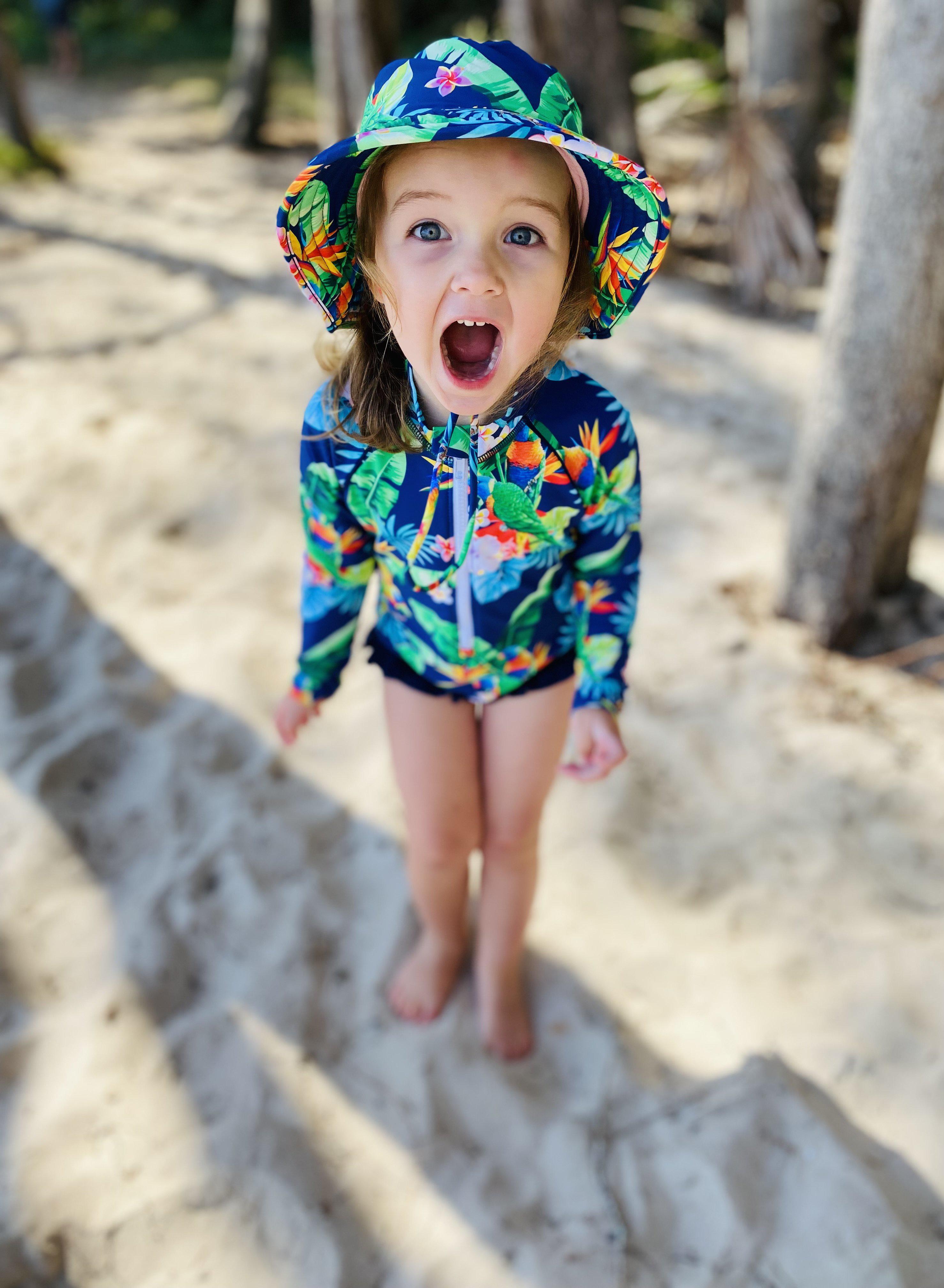 Lorikeet Love Swim Hat (Size Small)