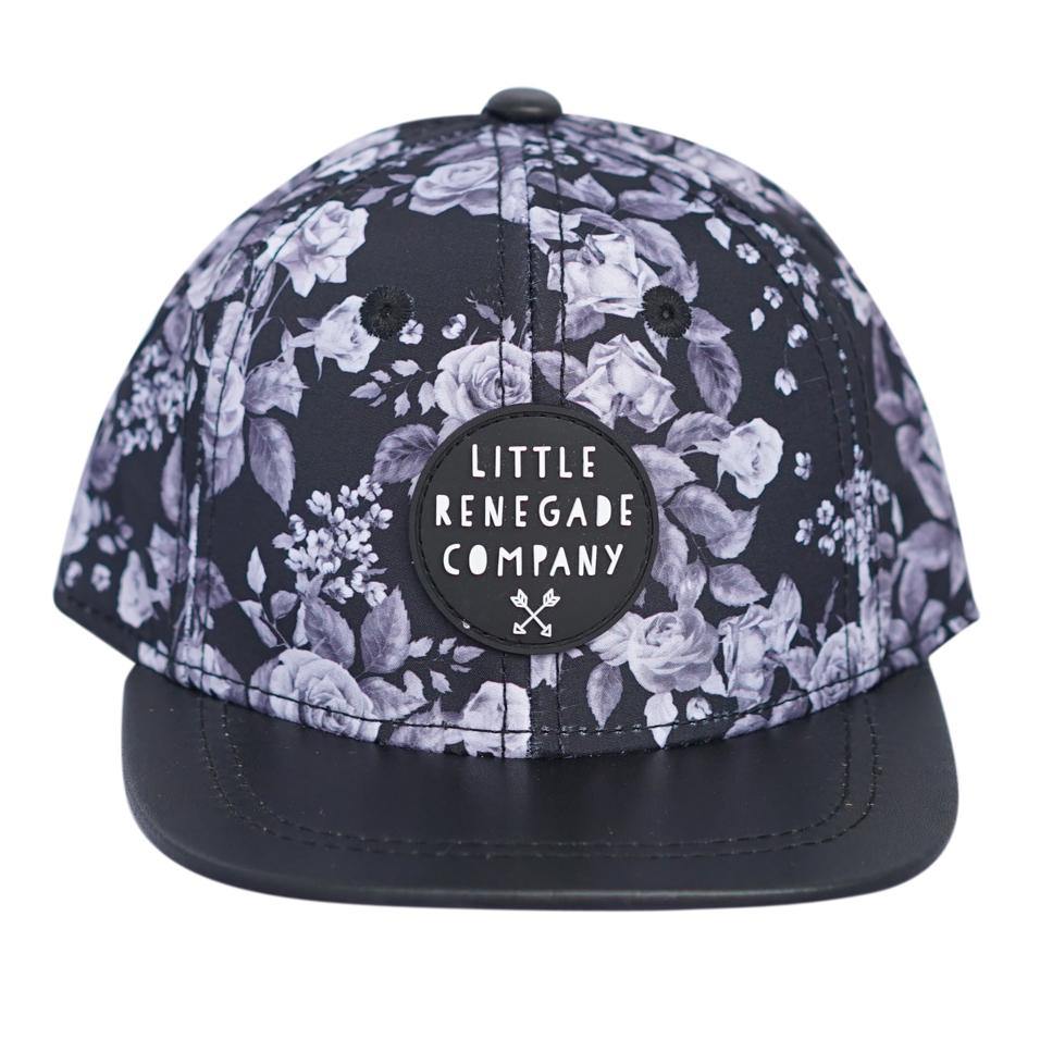 Midnight Blossom Snap Back Cap