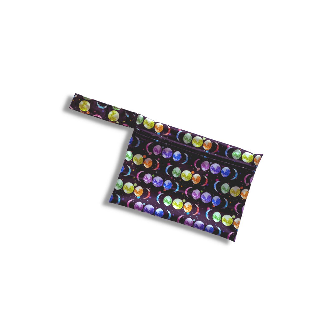 Midnight Moon Splatter Wet Bags