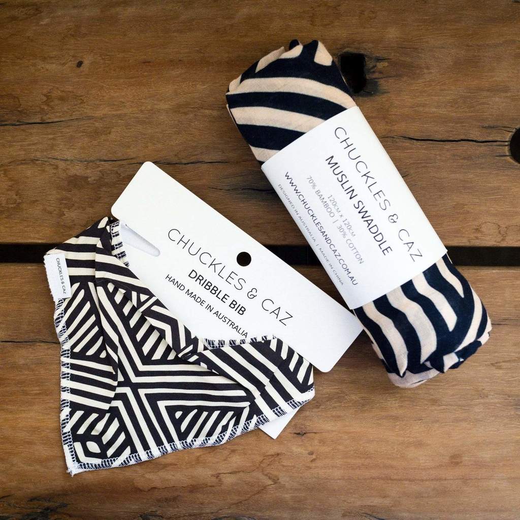 Tribal Geometric Dribble Bib